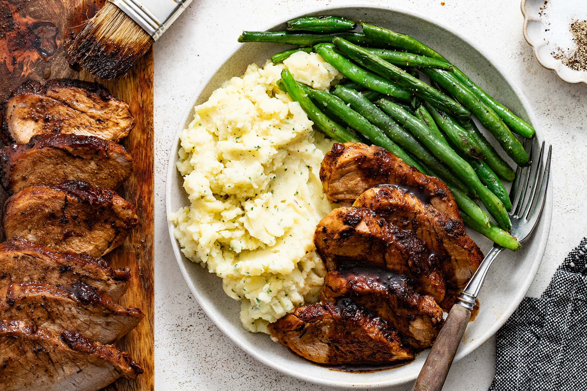 Cajun Honey Pork Tenderloin