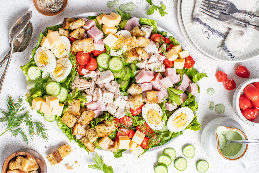 Loaded Chef’s Salad ~ Pick Pork AB