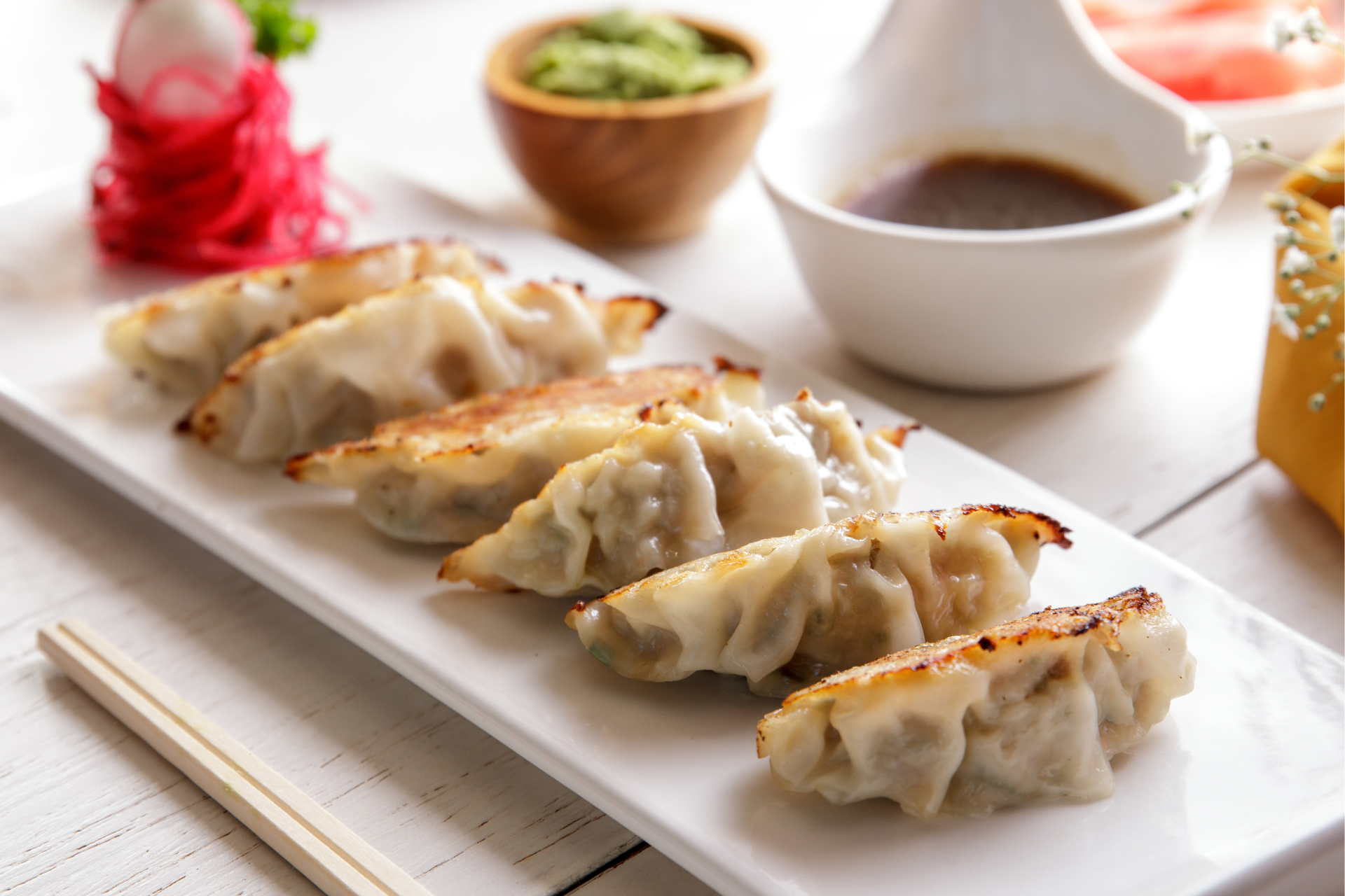 Pork Gyozas