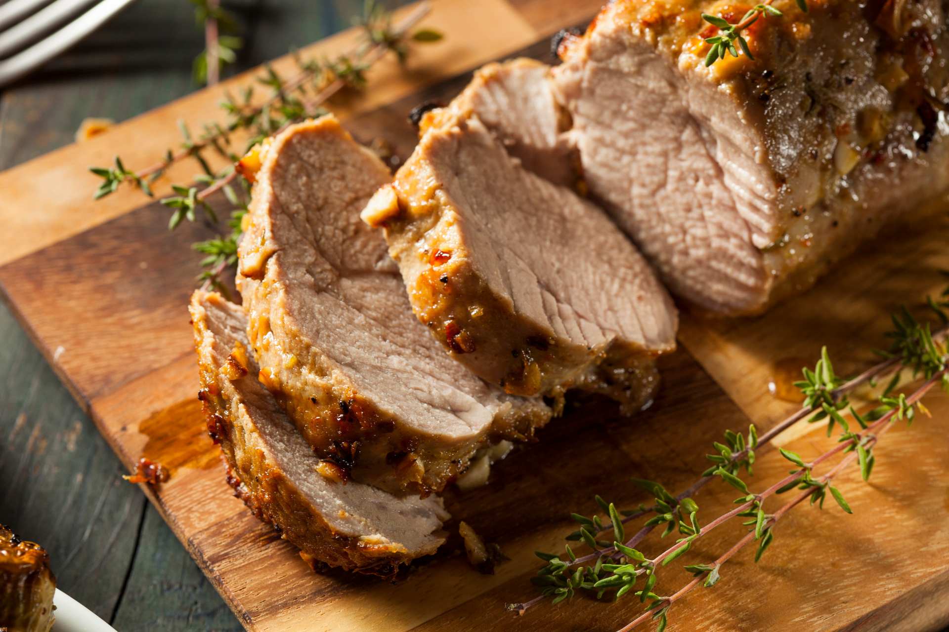 Herb-Crusted Pork Roast