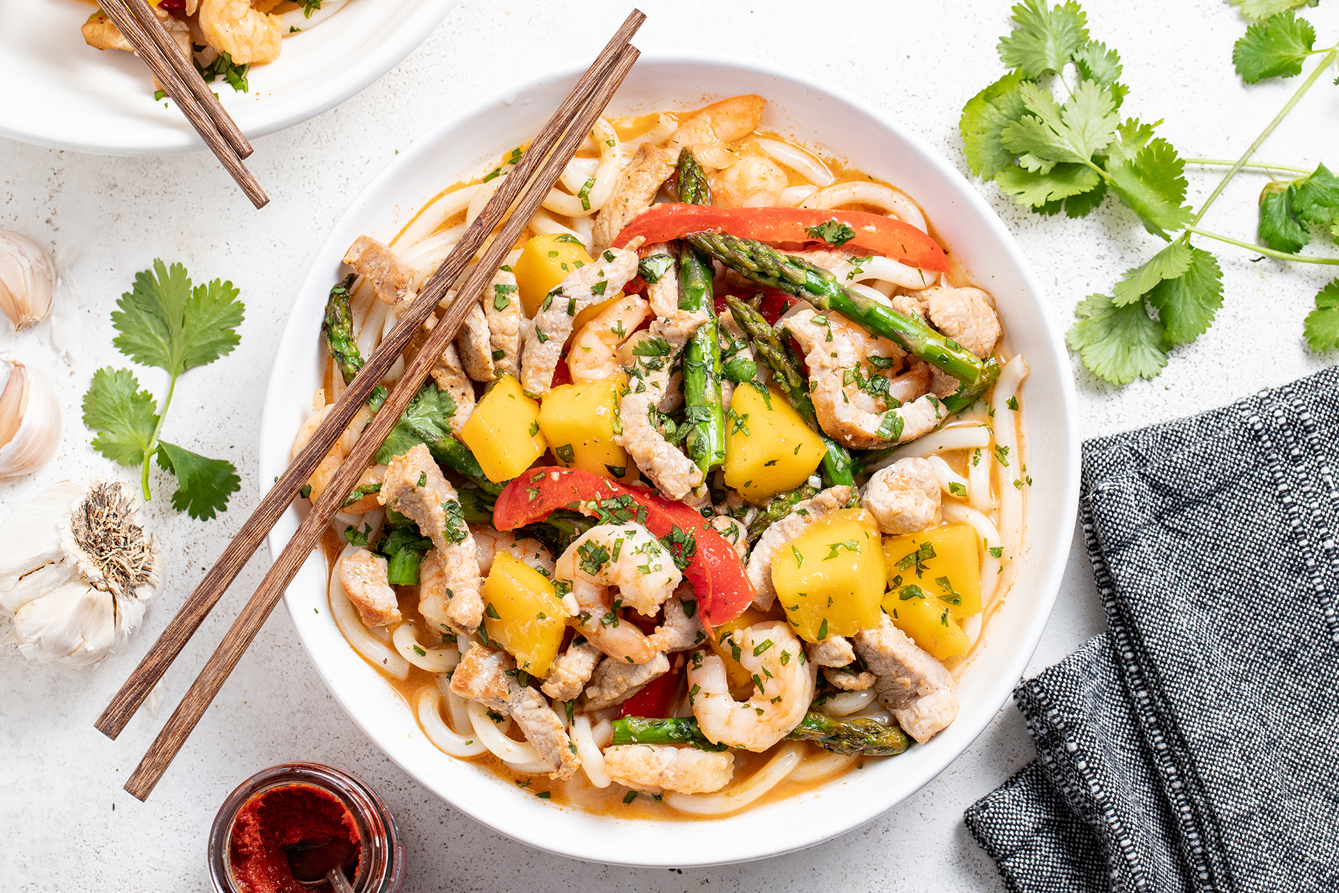Pork Thai Noodle Bowl