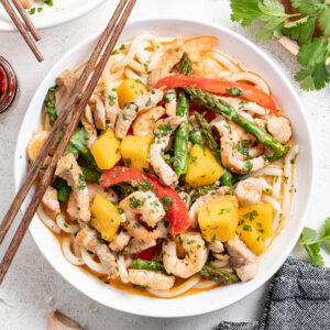 Pork Thai Noodle Bowl