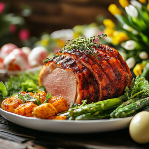 Herb-Crusted Easter Pork Roast