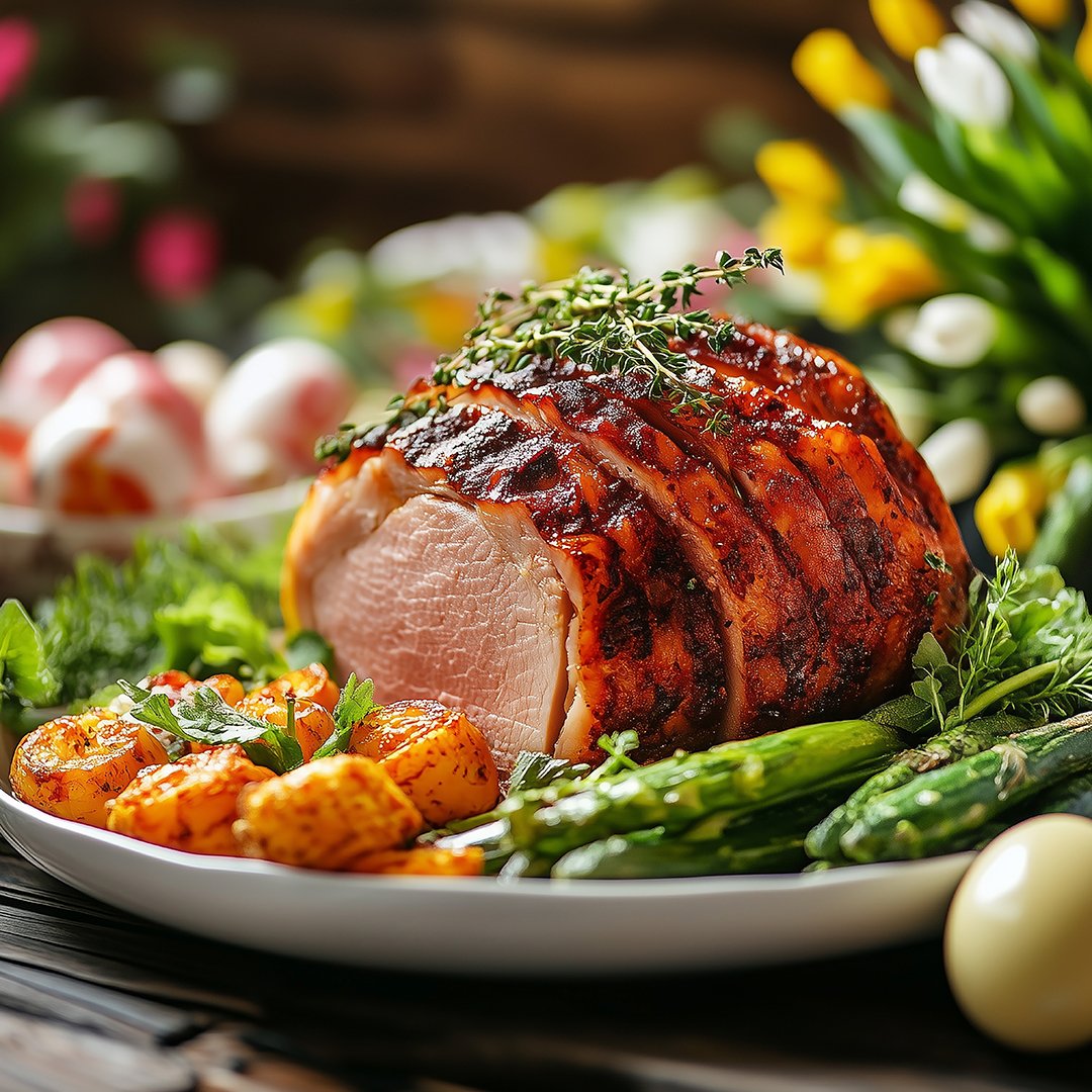 Herb-Crusted Easter Pork Roast