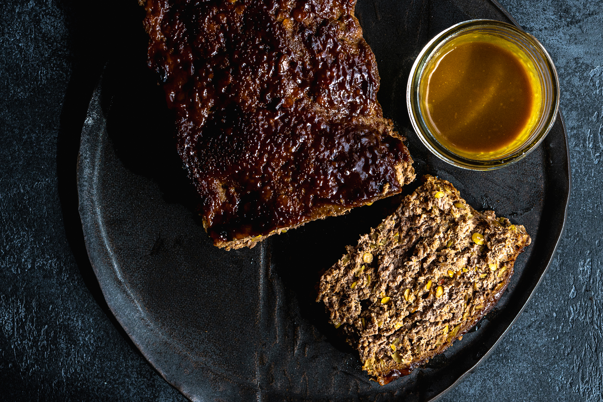 Pork and Lentil Meatloaf