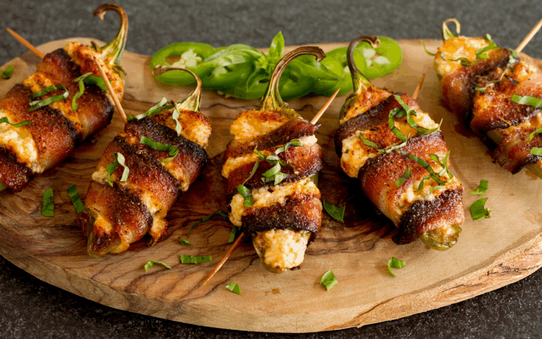 Bacon-Wrapped Jalapeno Poppers