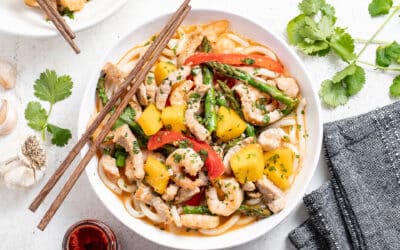 Pork Thai Noodle Bowl
