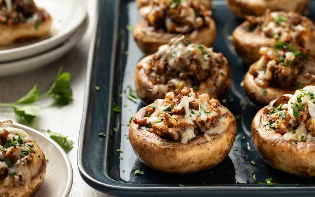 Sausage Stuffed Mushrooms