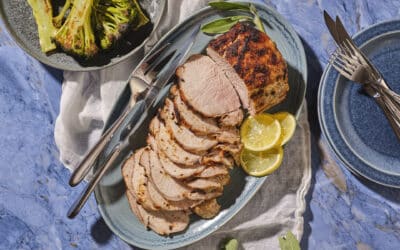 Air Fryer Sage & Lemon Pork Loin