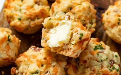 Ham & Cheese Muffins