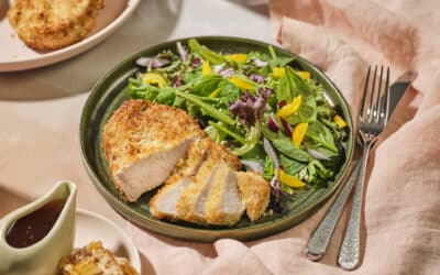 Air Fryer Hot Honey Pork Chop