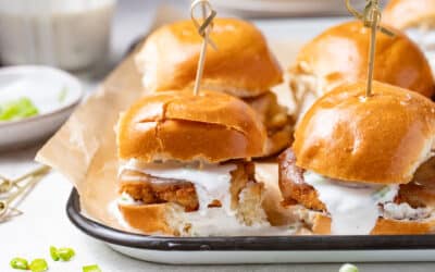 Mini Pork Schnitzel Sliders