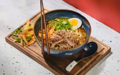 Easy Pressure Cooker Pulled Pork Ramen