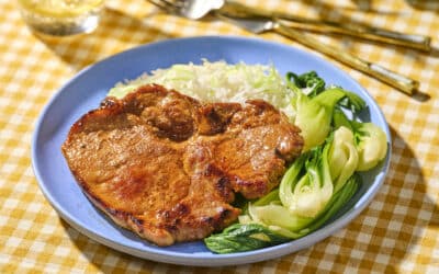 Maple-Miso Sous Vide Pork Chops