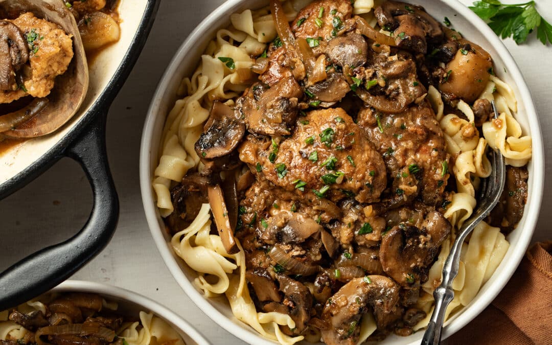Easy Pork Stroganoff