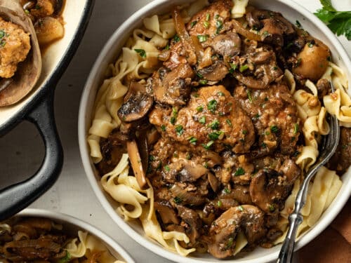 Easy Pork Stroganoff