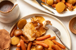 instant pot pork roast with veggies