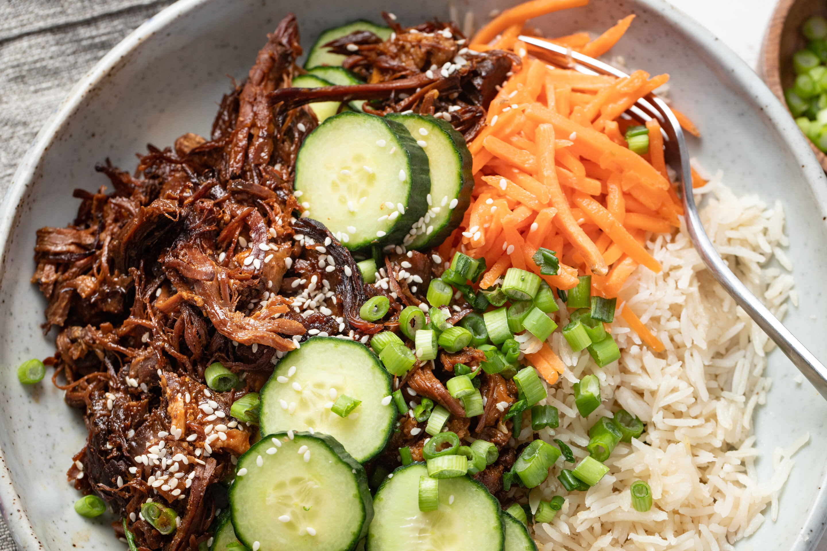 Slow Cooker Soy Ginger Pulled Pork