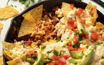 Mexican Street Corn Enchilada Skillet
