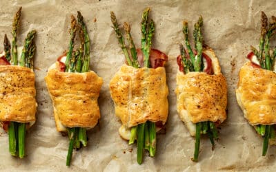 Ham and Asparagus Bundles