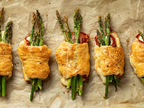 Ham and Asparagus Bundles