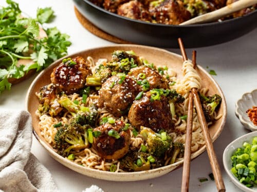 Spicy Sesame Meatballs