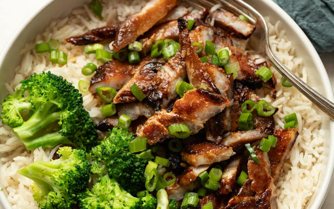 Air Fryer Sticky Pork