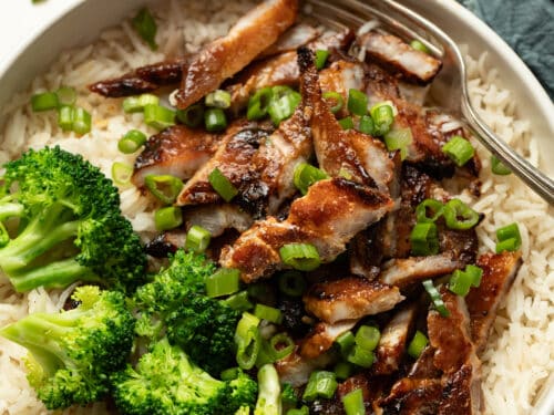 Air Fryer Sticky Pork