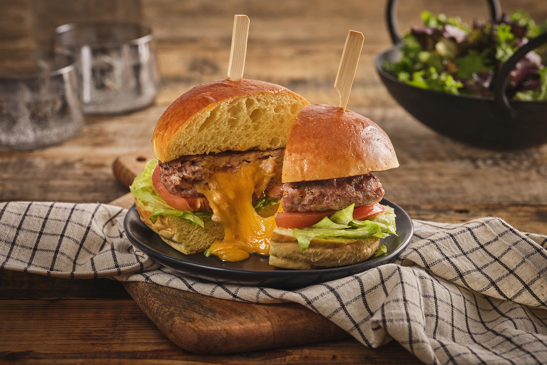 Stuffed Burger