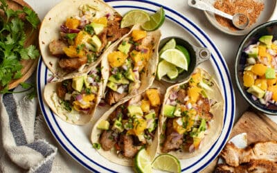 Pork Steak Tacos