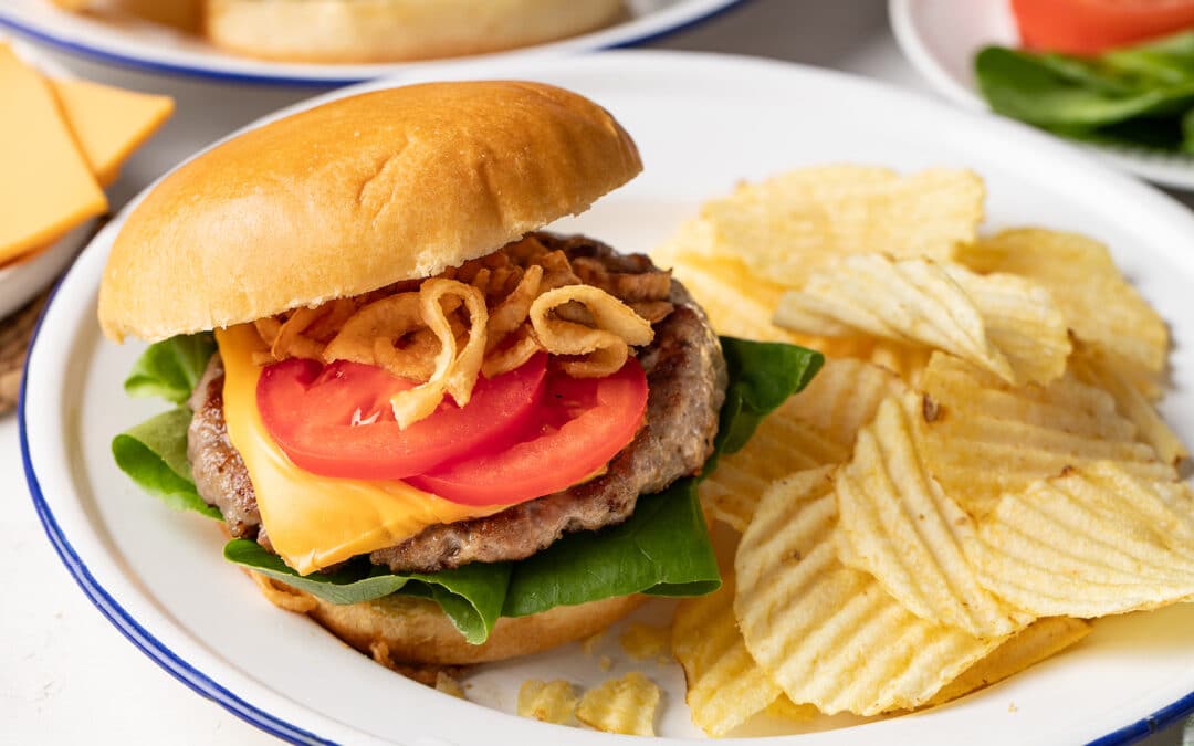 Smokey BBQ Pork Burger